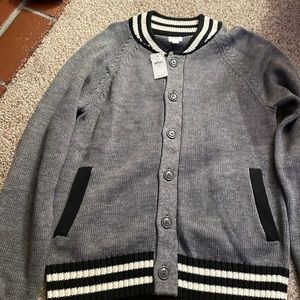 Gap boys knit button down cardigan.